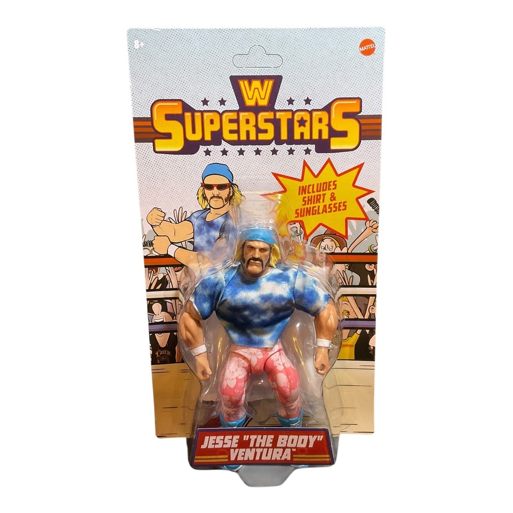 WWE Superstars Jesse The Body Ventura Series 18 Action Figure Unpunched New